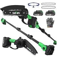 Algopix Similar Product 8 - SOYUS Cordless Pole Saw  Mini Chainsaw