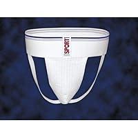Algopix Similar Product 14 - Sport Premium Athletic Supporter White
