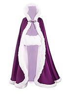 Algopix Similar Product 18 - Wedding Cape Hooded Cloak for Bride