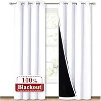 Algopix Similar Product 8 - NICETOWN 100 Blackout Window Curtain