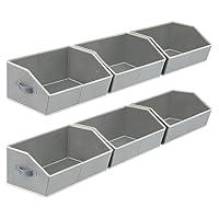 Algopix Similar Product 7 - Homsorout Trapezoid Storage Bins Shelf