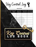 Algopix Similar Product 7 - Key Control Log Book Key Register Log