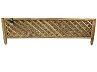 Algopix Similar Product 12 - MGP Woven Bamboo Edging Trellis Panel