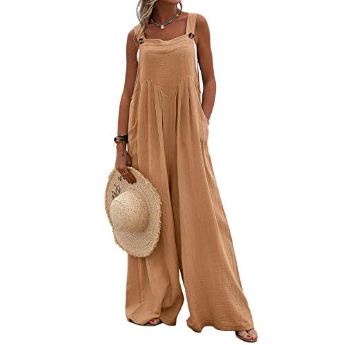 Overall Jumpsuit for Women, Wide Leg Pants for Women Loose Fit
