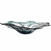 Algopix Similar Product 5 - Benzara Beautiful Decorative Glass Plate