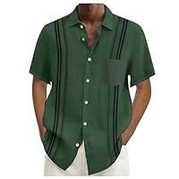 Algopix Similar Product 13 - Mens Hawaiian Short Sleeve Shirts