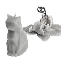Algopix Similar Product 5 - PyroPet Candles Kisa Candle, Gray