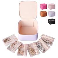 Algopix Similar Product 16 - Small Jewelry Box Organizerwith 6