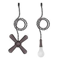Algopix Similar Product 6 - Ceiling Fan Pull Chain 2 pieces 3mm