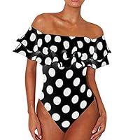 Algopix Similar Product 3 - Winsummer Swimsuit for Women Retro