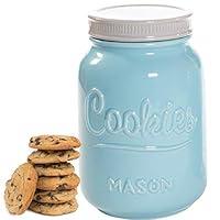 Algopix Similar Product 9 - Mason Cookie Jar With Lid  Large