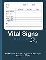 Algopix Similar Product 19 - Vital Signs Log Book Vital Signs