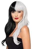 Algopix Similar Product 15 - Smiffys Deluxe Wig Half  Half With