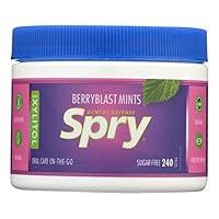 Algopix Similar Product 16 - Spry Xylitol Mints  Berry Blast  240