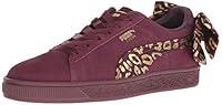 Algopix Similar Product 6 - PUMA Kids Suede Bow Slip On Sneaker