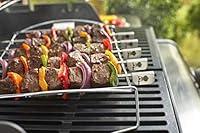 Algopix Similar Product 8 - Weber 6606 Original Kabob Grilling Set