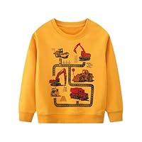 Algopix Similar Product 2 - HILEELANG Toddler Boy Sweatshirts