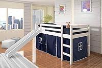 Algopix Similar Product 4 - Donco Kids Mission Low Slide Loft Bed
