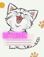 Algopix Similar Product 10 - Cute Cat Notebook Whimsical Journal