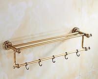 Algopix Similar Product 8 - Hlluya Bathroom Accessory Set Carving