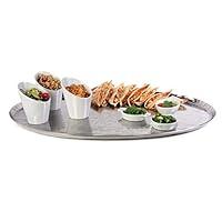 Algopix Similar Product 5 - IMPULSE Sequoia Stainless Steel Oval