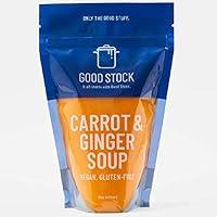 Algopix Similar Product 4 - Good Stock Carrot Ginger Soup  Gourmet