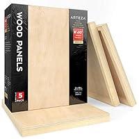 Algopix Similar Product 17 - Arteza Wooden Canvas Board 8x10 Inch