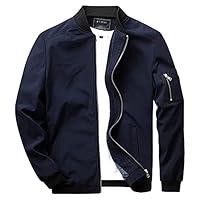 Algopix Similar Product 13 - Mens Lightweight Jackets Slim Fit Full