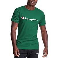 Algopix Similar Product 14 - Champion mens Classic Tshirt Script