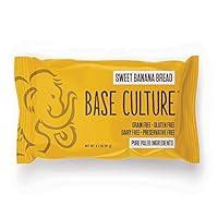 Algopix Similar Product 15 - Base Culture Sweet Banana Bread Snack