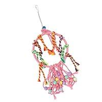 Algopix Similar Product 1 - Bird Swing Toy Swing Perch Colorful