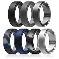 Algopix Similar Product 18 - ROQ Silicone Wedding Ring For Men 7
