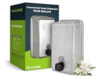 Algopix Similar Product 7 - Alpine Stainless Steel Soap Dispenser