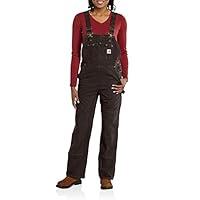 Algopix Similar Product 15 - Carhartt Womens Sandstone Unlined Bib