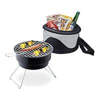 Algopix Similar Product 11 - Relaxdays Picnic Grill with Cooler Bag