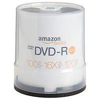 Algopix Similar Product 9 - AmazonBasics 47 GB 16x DVDR 100Pack