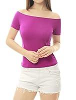 Algopix Similar Product 19 - Allegra K Womens Short Sleeves Off The