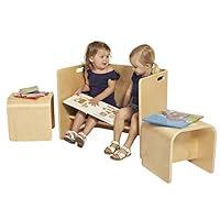 Algopix Similar Product 18 - ECR4Kids Bentwood Multipurpose Table