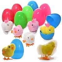 Algopix Similar Product 17 - PREXTEX Large Toy Filled Easter Eggs