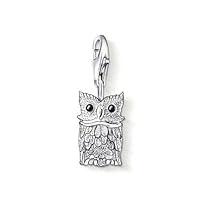 Algopix Similar Product 9 - Thomas Sabo Owl Charm, Sterling Silver