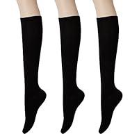 Algopix Similar Product 20 - KONY Womens Cotton Knee High Socks 
