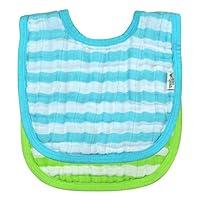Algopix Similar Product 1 - Green Sprouts Muslin Bibs Organic