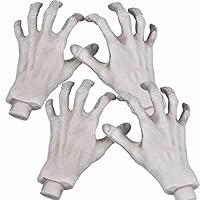 Algopix Similar Product 20 - Halloween Skeleton Hands  Realistic