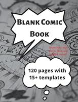 Algopix Similar Product 5 - Blank Comic Book  Draw and write your