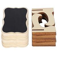 Algopix Similar Product 19 - Mini Wooden Blackboards 2 Sets Mini