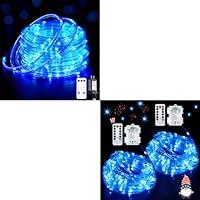 Algopix Similar Product 16 - JMEXSUSS Blue Rope Lights Battery