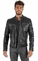 Algopix Similar Product 10 - SKINOUTFIT Mens Genuine Lambskin