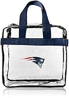 Algopix Similar Product 7 - New England Patriots Clear Messenger Bag