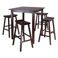 Algopix Similar Product 17 - Winsome Parkland 5Pc HighPub Table