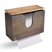 Algopix Similar Product 19 - Cozee Bay Bamboo Paper Towel Dispenser